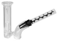 Airistech "Twisty Glass Blunt Pipe V12 plus" Bubbler Kit - staklena cijev