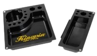 "Kingpin Mafioso Tray" Rotirajući pladanj - Rolling Tray crni 3-dijelni