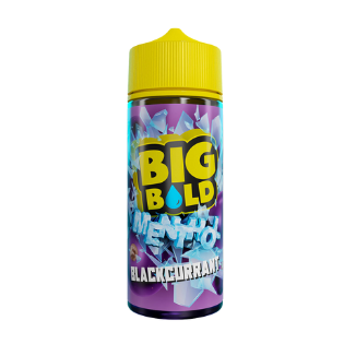 Big Bold Menthol - Blackcurrant 0mg 100mlShortfill