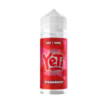 Yeti Defrosted - Strawberry No Ice 100ml0mg Shortfill E-Liquid