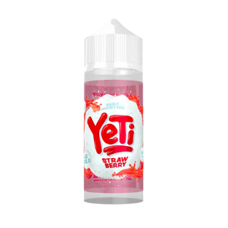 Yeti Ice Cold Strawberry 0mg 100mlShortfill E-Liquid