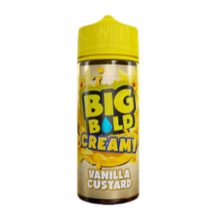 Big Bold Creamy - Vanilla Custard 0mg100ml Shortfill