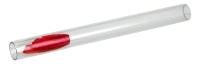 Ziehrohr Glas Tube "Love Roses"