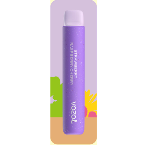 VOZOL STAR 600 - Strawberry Raspberry Cherry 20mg